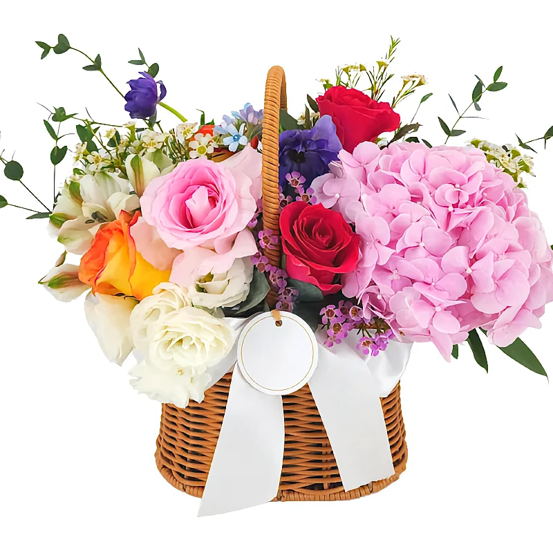 Корзина с цветами 